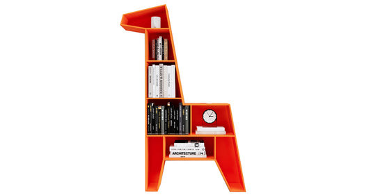 Artistic Giraffe Tower: Unique Storage Solution for Your Living Room