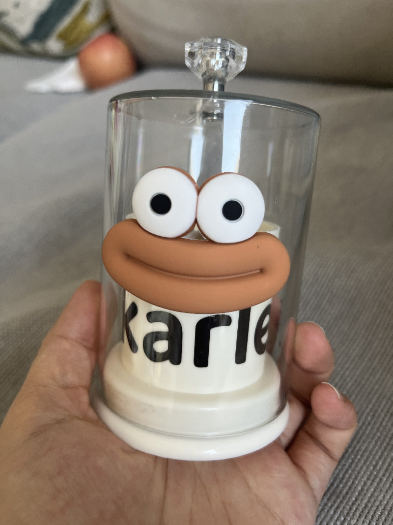 Cute Big-Eyed Cartoon Toothpick Holder