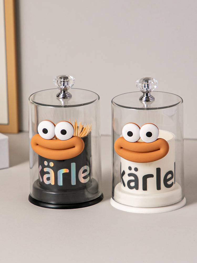 Cute Big-Eyed Cartoon Toothpick Holder