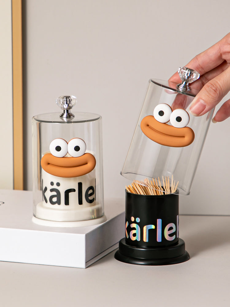 Cute Big-Eyed Cartoon Toothpick Holder