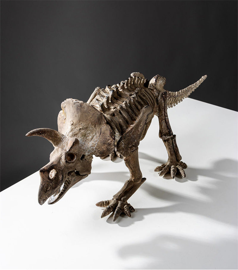 Ancient Dinosaur Fossil Sculpture - Timeless Prehistoric Decor