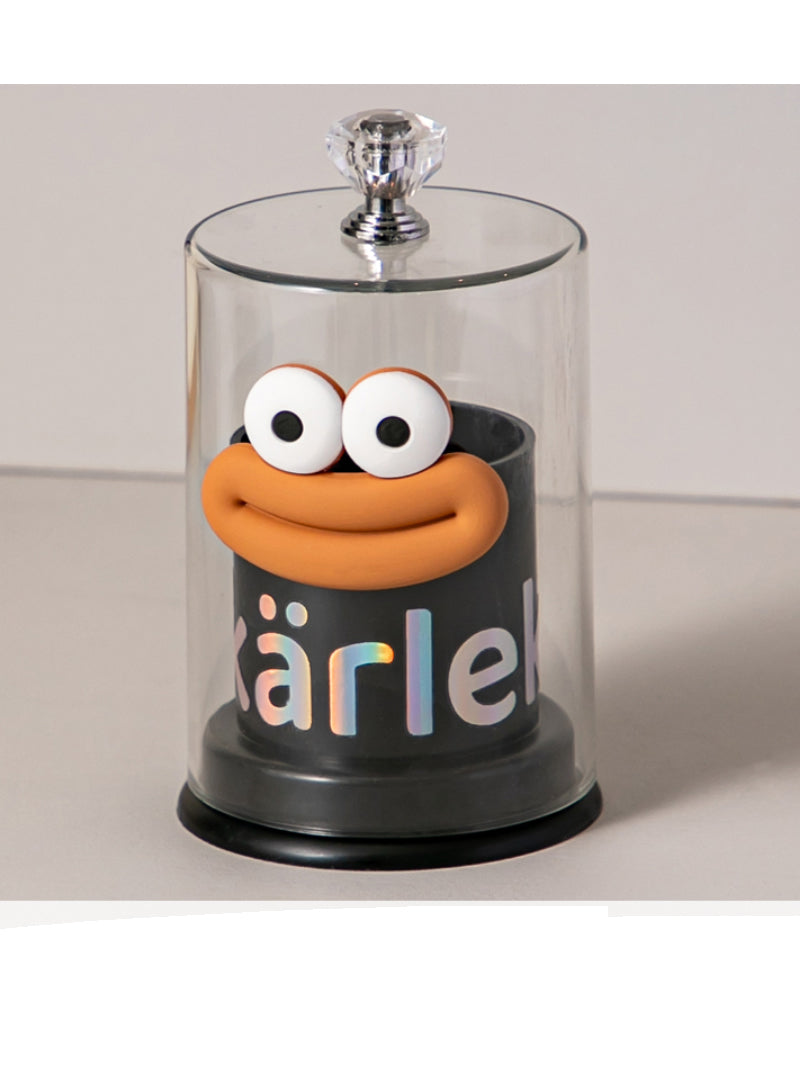 Cute Big-Eyed Cartoon Toothpick Holder