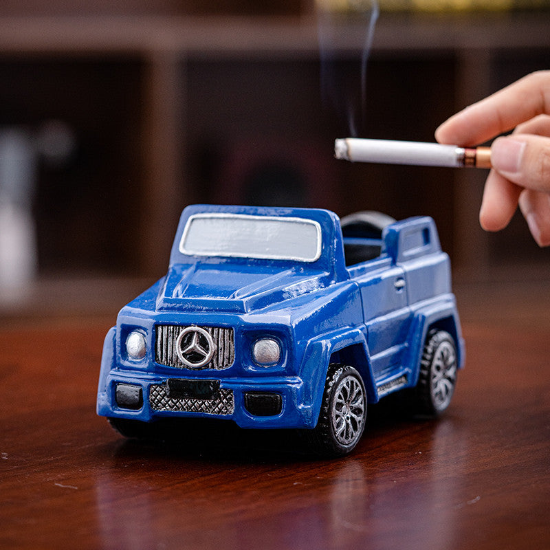 Suv Car Ashtray, Creative Design Off-Road Vehicle Ornaments