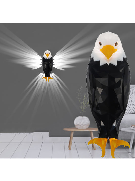 Amazing Eagle Wall Charging Hanging Lamp, Creative Decorative Atmosphere Light