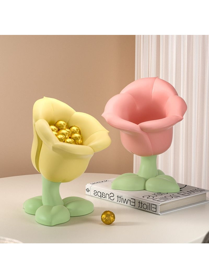 Beautiful Flower Pen Holder, Office Desk Decoration, Christmas Gift