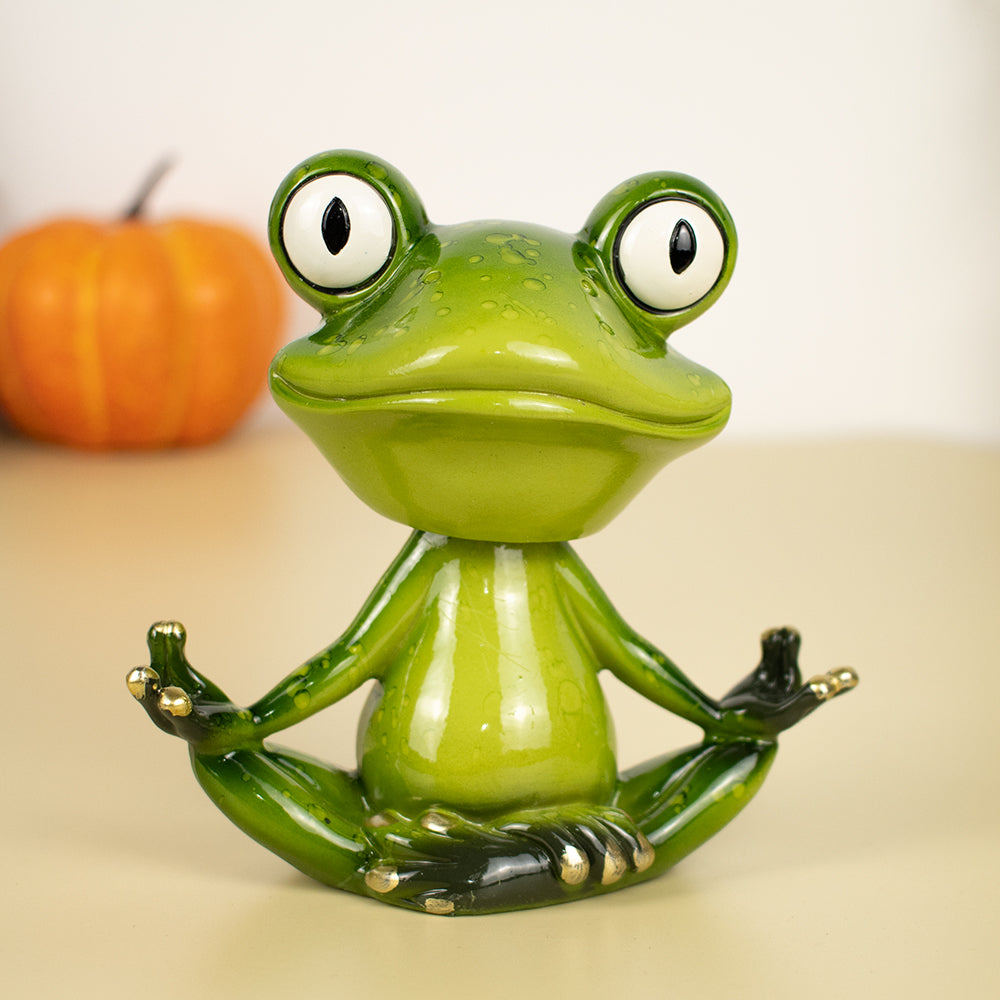 Big-Eyed Shaking Frog Desktop Ornaments, Funny Desktop Decoration