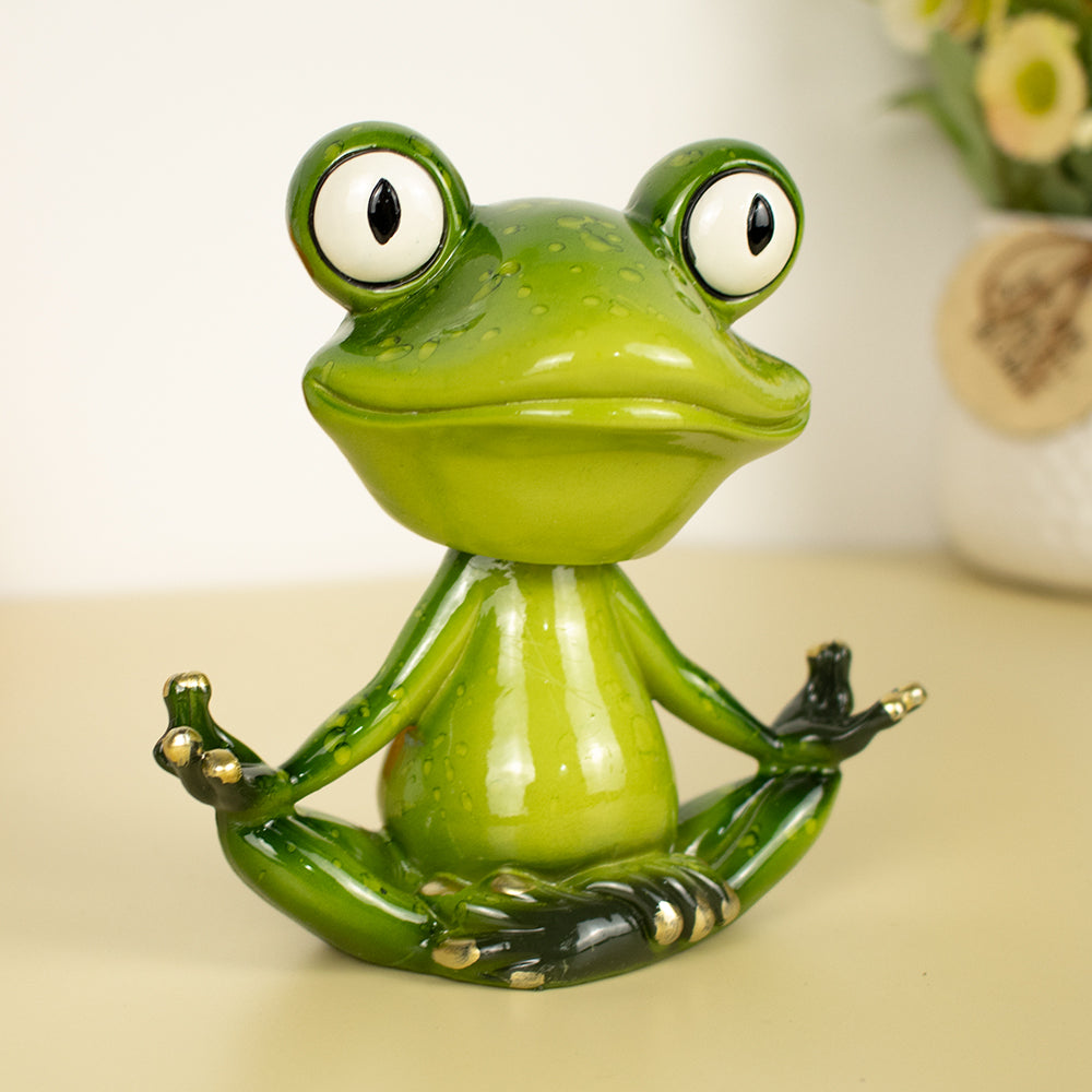 Big-Eyed Shaking Frog Desktop Ornaments, Funny Desktop Decoration