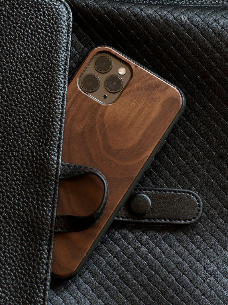 Black Walnut Phone Case, Wooden Iphone Case