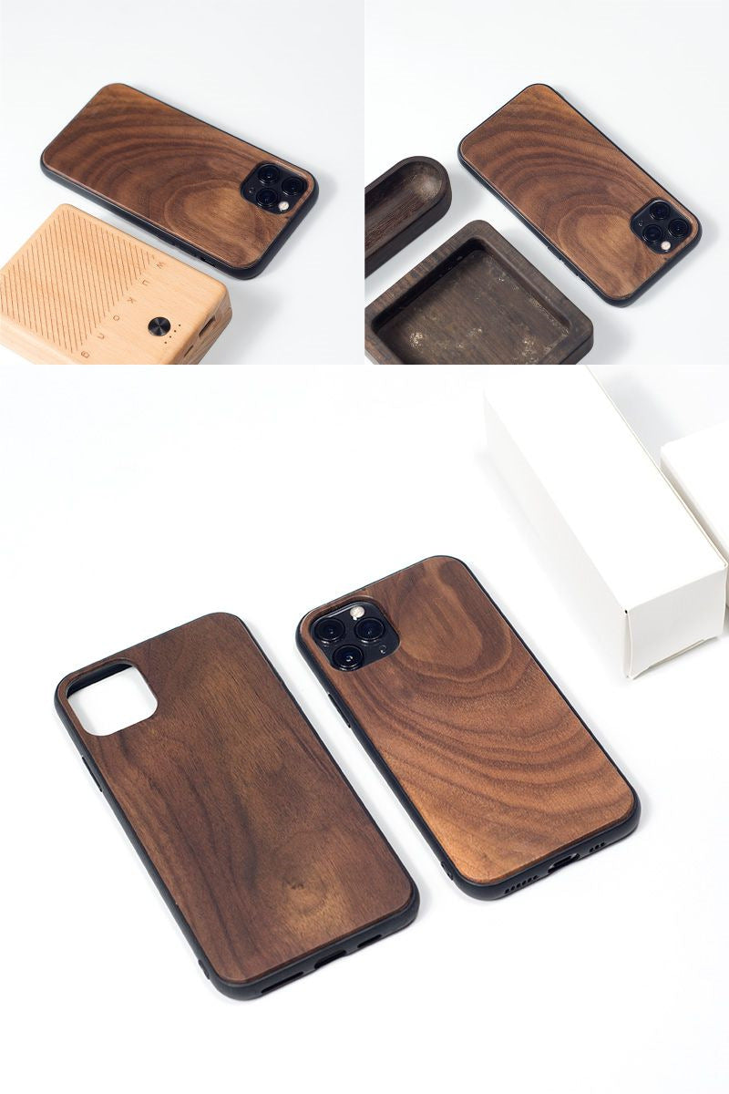 Black Walnut Phone Case, Wooden Iphone Case