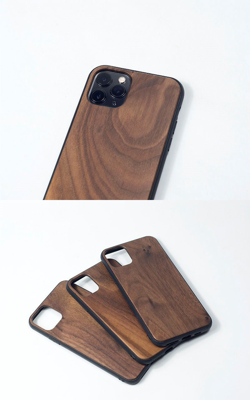 Black Walnut Phone Case, Wooden Iphone Case