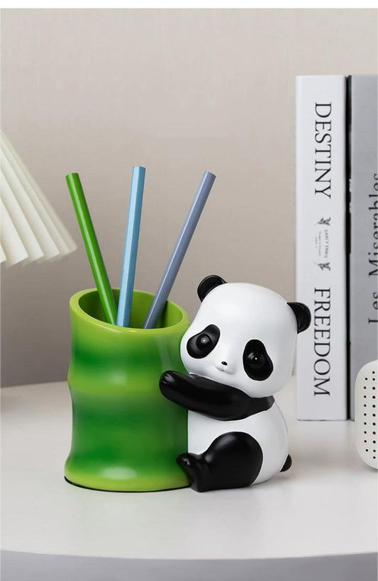 Cartoon Cute Panda Office Organizing Pen Holder, Creative Gift, Fun Stuffs