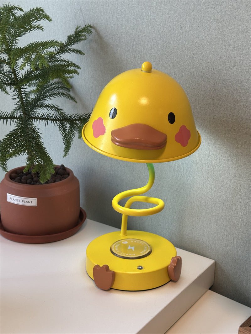 Cartoon Duck Charging Night Light, Holiday Girl Children'S Gift