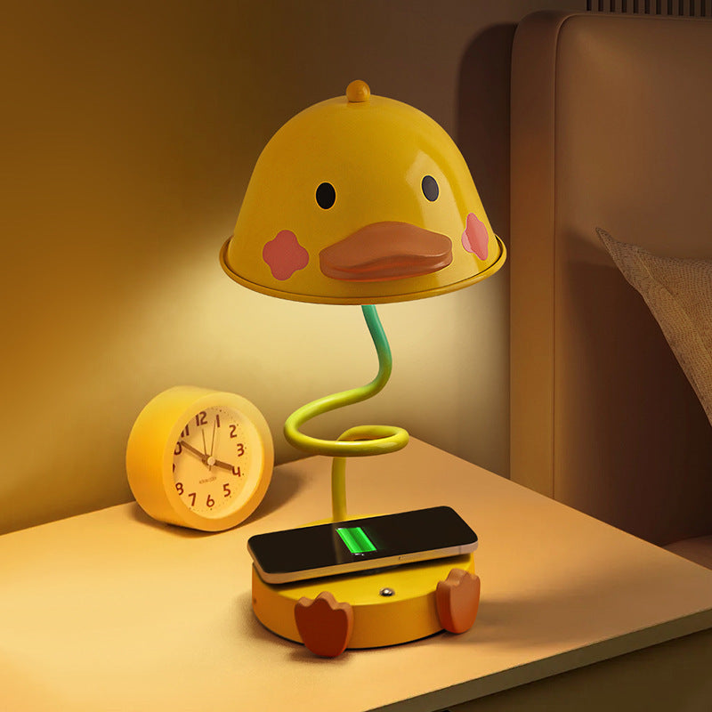 Cartoon Duck Charging Night Light, Holiday Girl Children'S Gift