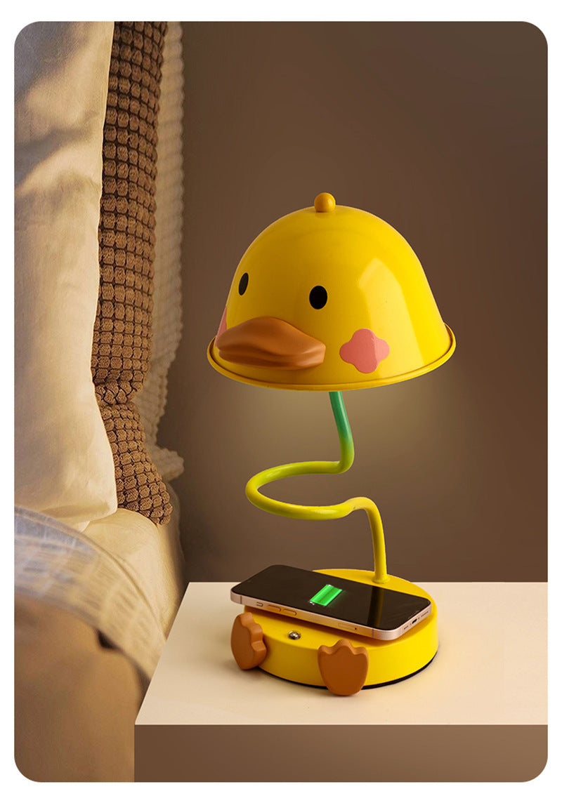 Cartoon Duck Charging Night Light, Holiday Girl Children'S Gift