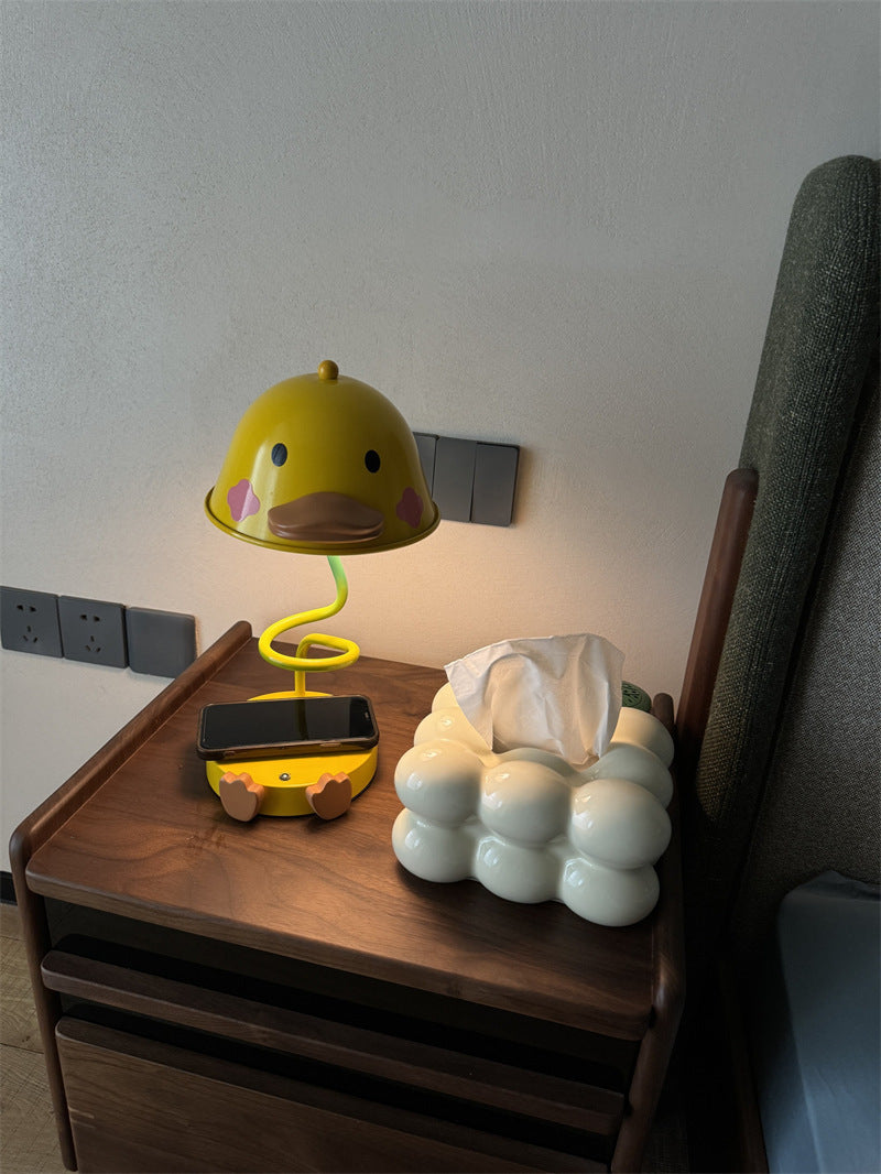 Cartoon Duck Charging Night Light, Holiday Girl Children'S Gift