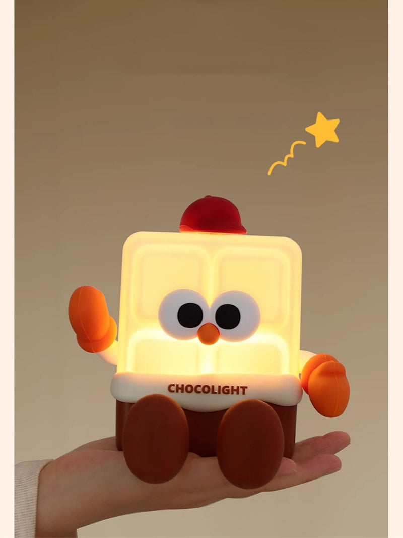 Cartoon Night Light with Phone Stand Function,Funny Gift