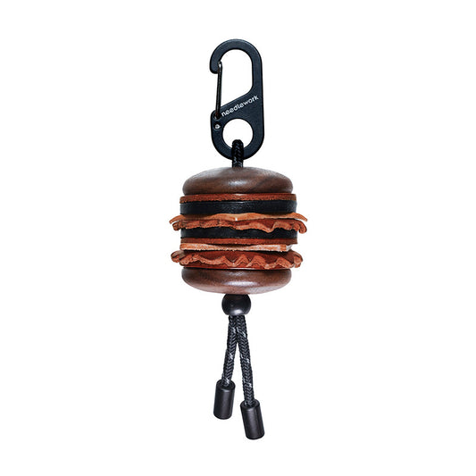 Mini Hamburger Phone Keychain Backpack Pendant, Car Hanging Ornament