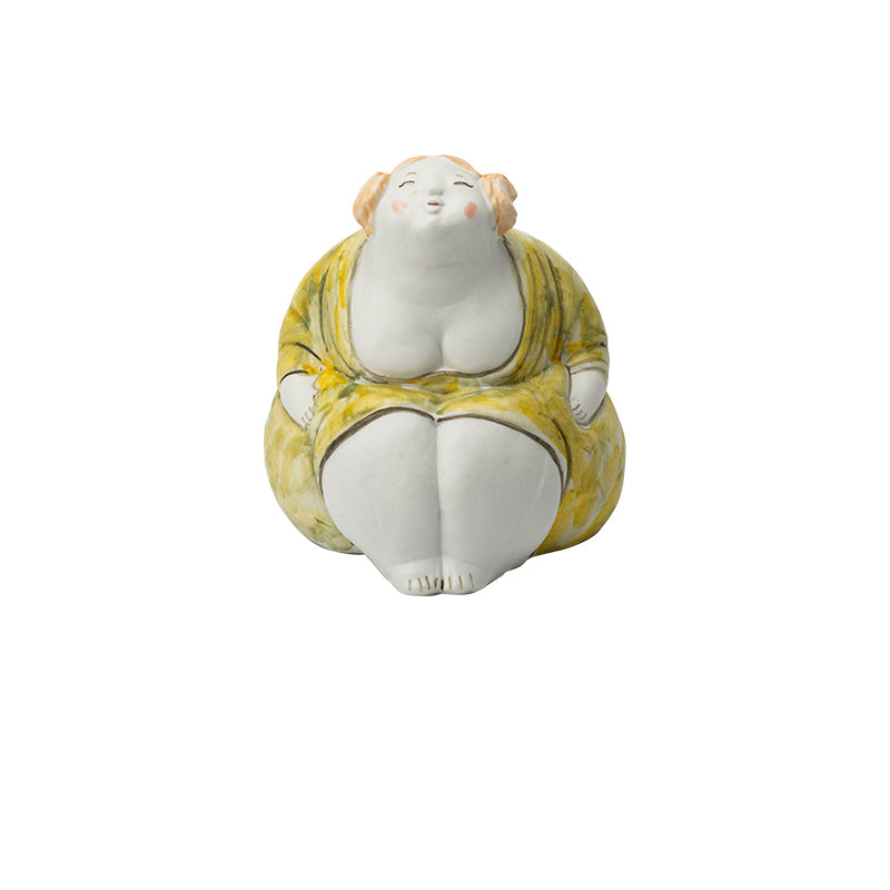 Classic plump woman art sculpture, unique home decoration ornaments