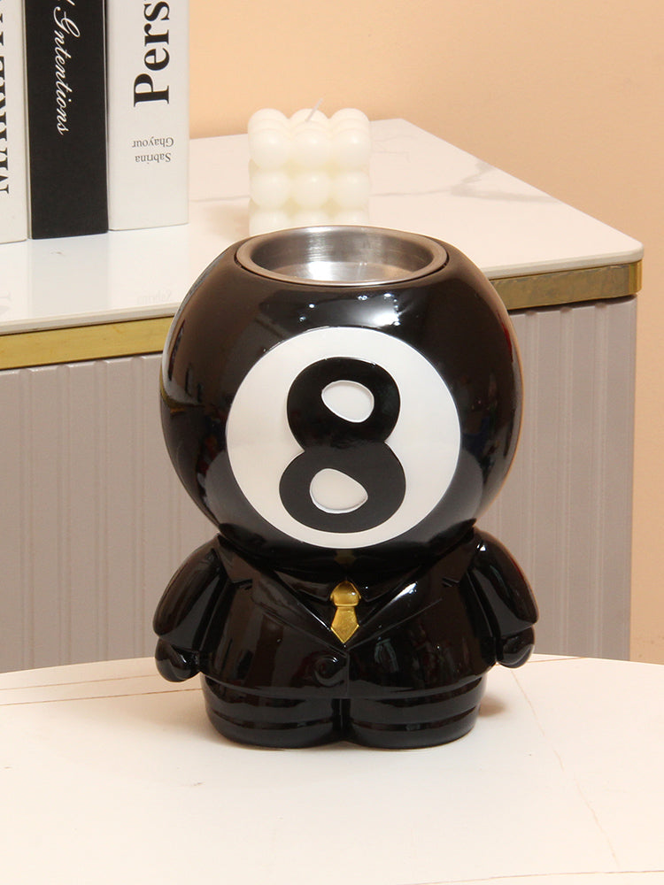 Creative Billiards Doll Ashtray, Office Pen Holder, Decorative Ornaments