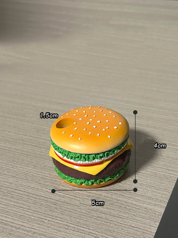 Creative hamburger pen holder, desk storage, photography decoration