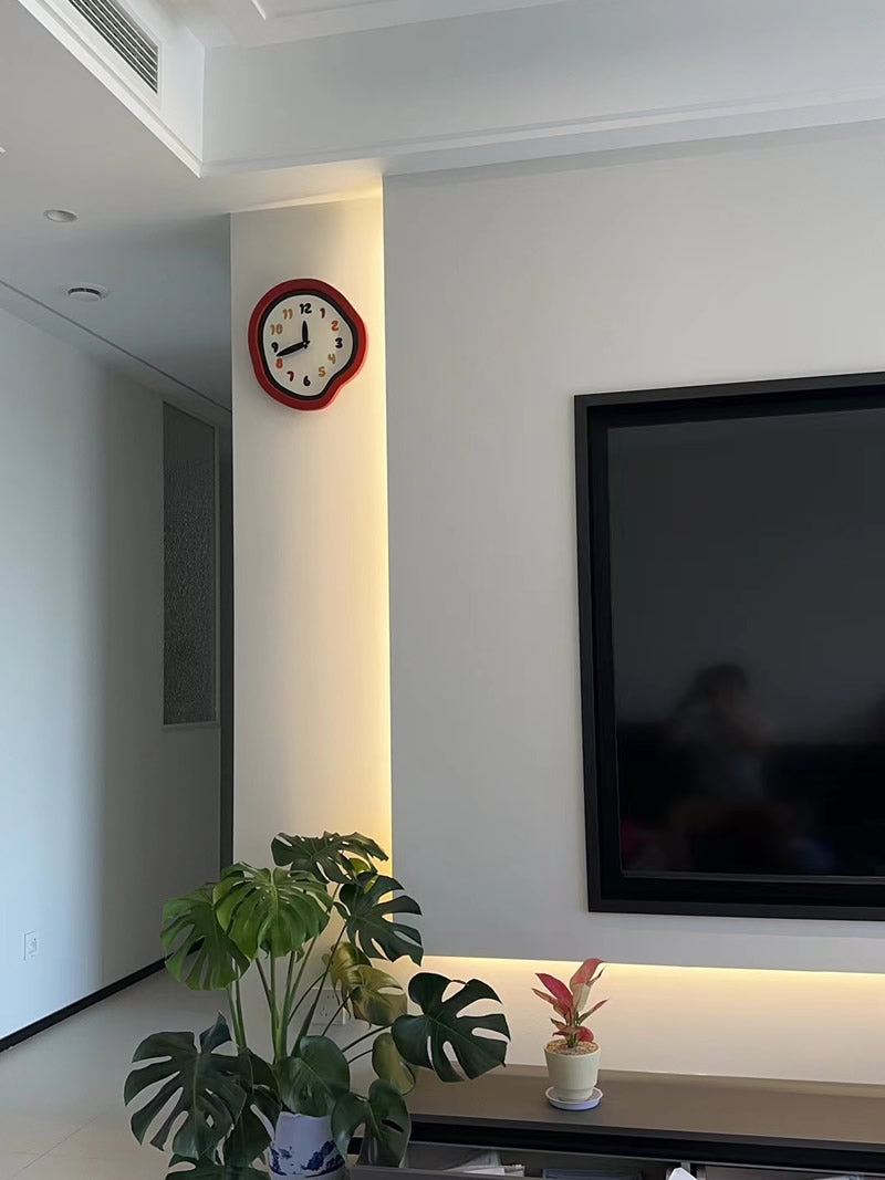 Creative Irregular Art Swing Wall Clock, Office Home Apartment Decoration Ideas