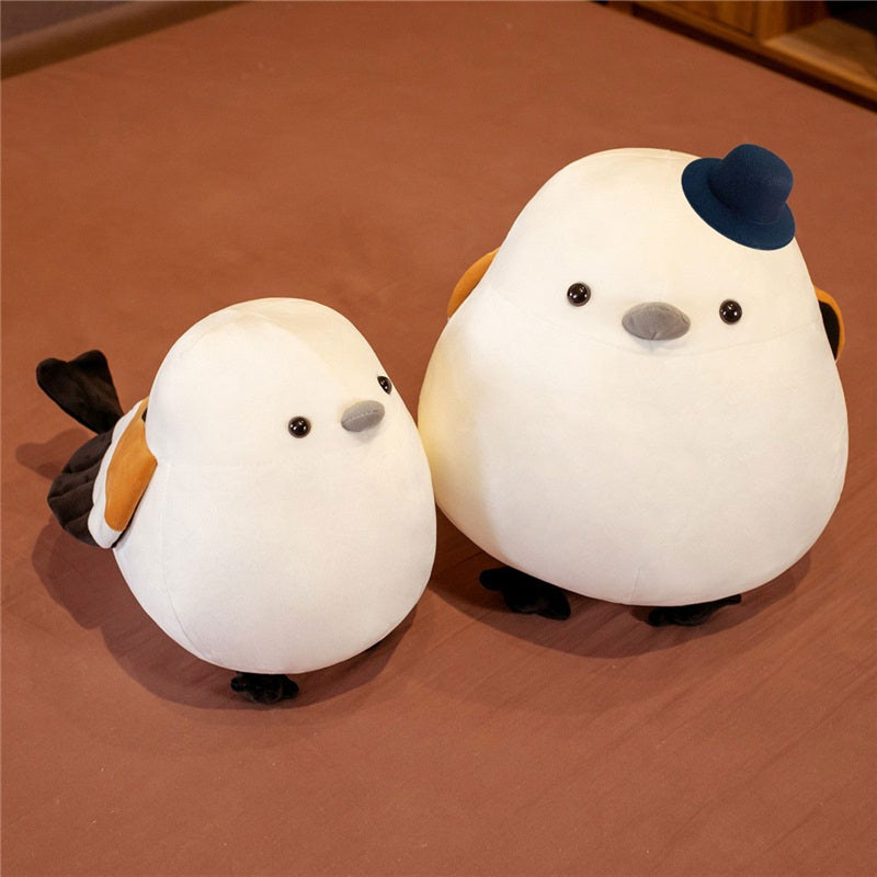 Cute Bird Plush Pillow: Soft Cozy Decorative Accent