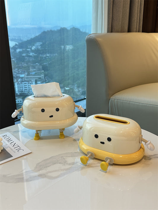 Cute Cartoon Tissue Box, Fun Desktop Decoration