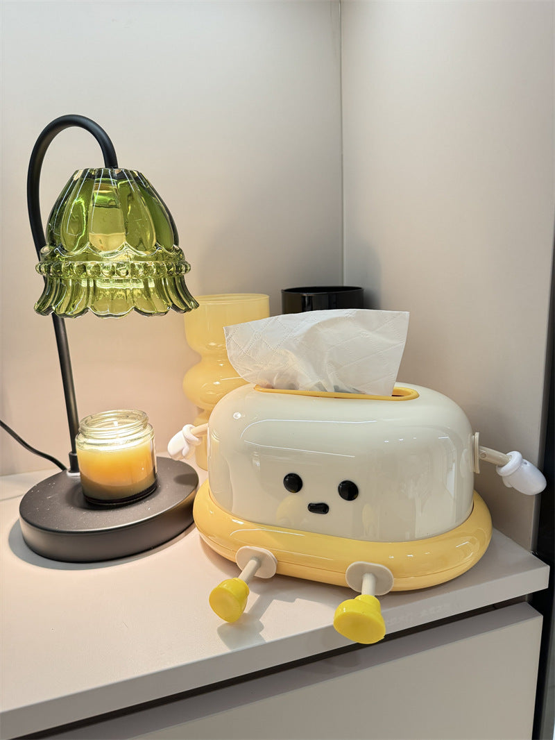 Cute Cartoon Tissue Box, Fun Desktop Decoration