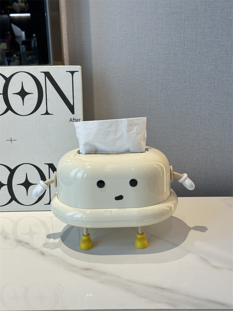 Cute Cartoon Tissue Box, Fun Desktop Decoration