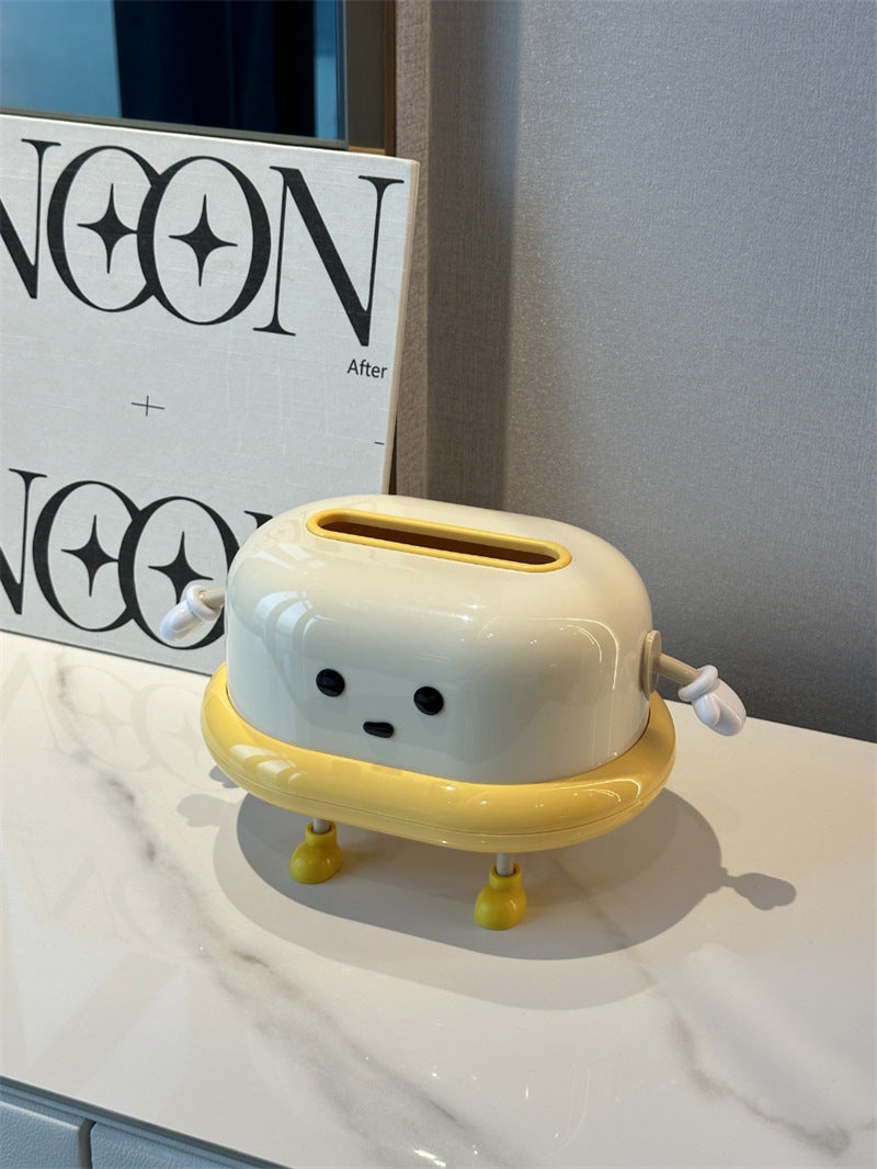 Cute Cartoon Tissue Box, Fun Desktop Decoration