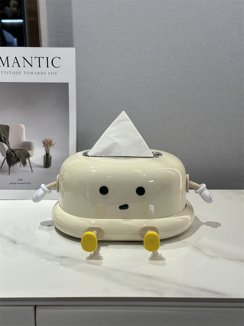 Cute Cartoon Tissue Box, Fun Desktop Decoration