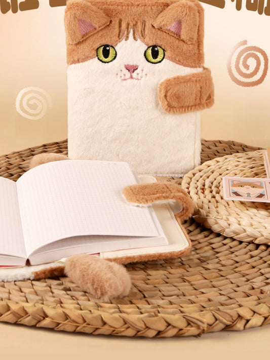 Cute Daisy Cat Office A6 Handbook, Notebook