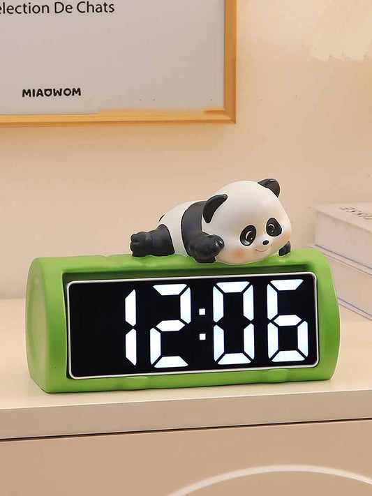 Cute Panda Desktop Clock, Home Decoration Ornaments, Holiday Gifts