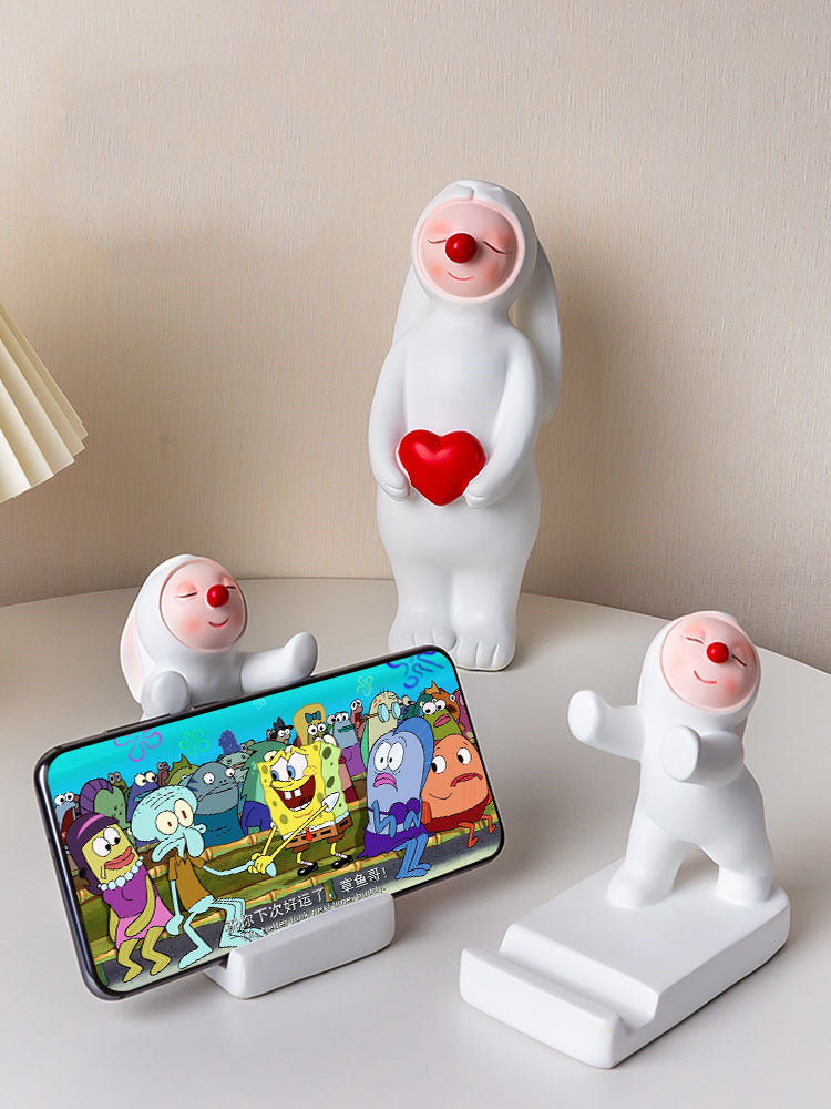 Cute Rabbit Phone Holder: Stylish and Practical Stand for Your Device