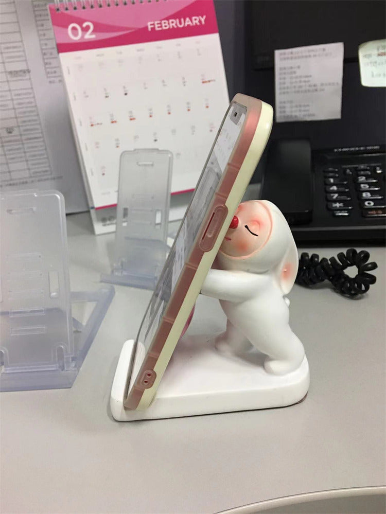 Cute Rabbit Phone Holder: Stylish and Practical Stand for Your Device