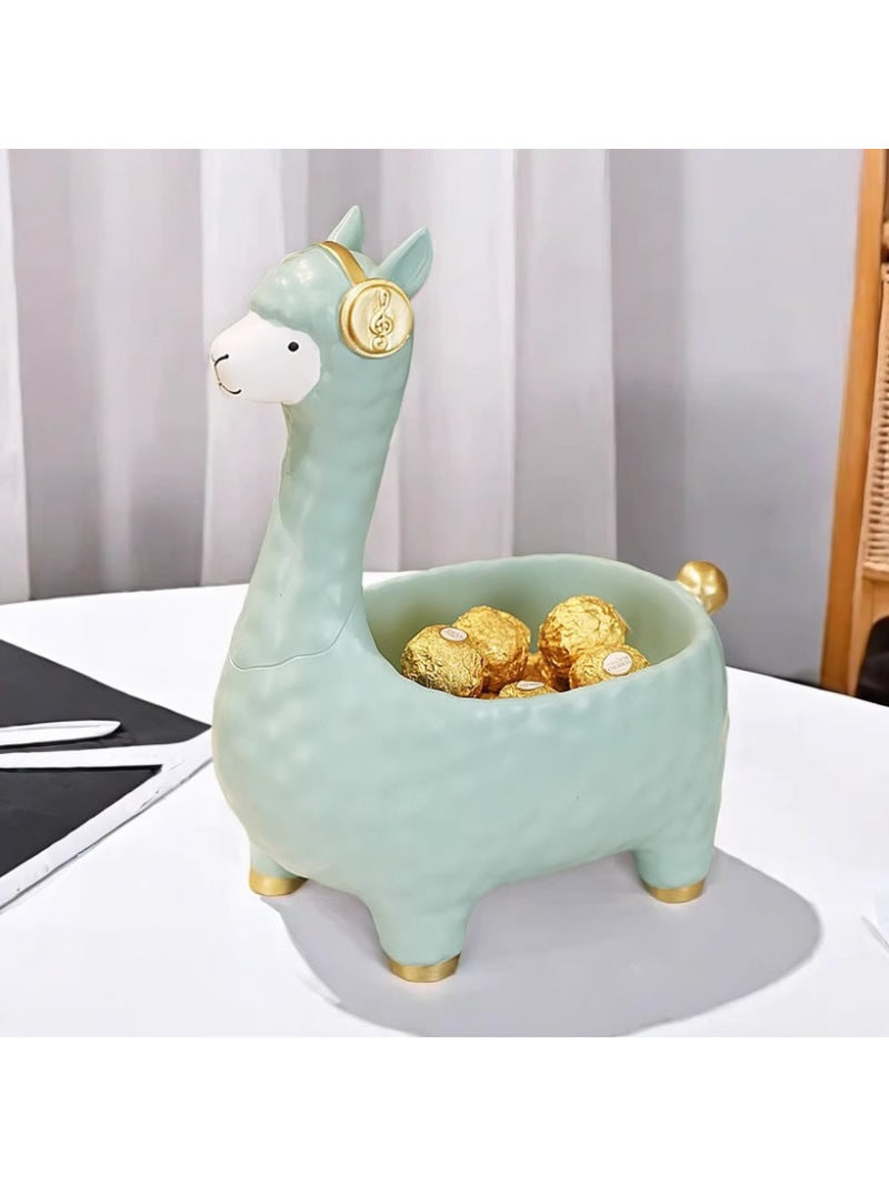 Cute Sheep Desktop Storage Tray, Unique Desktop Organizer Decoration Idea