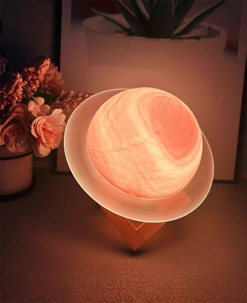 Dream Planet Colorful Night Light with Bluetooth Speaker,Romantic Lights,Creative Gift