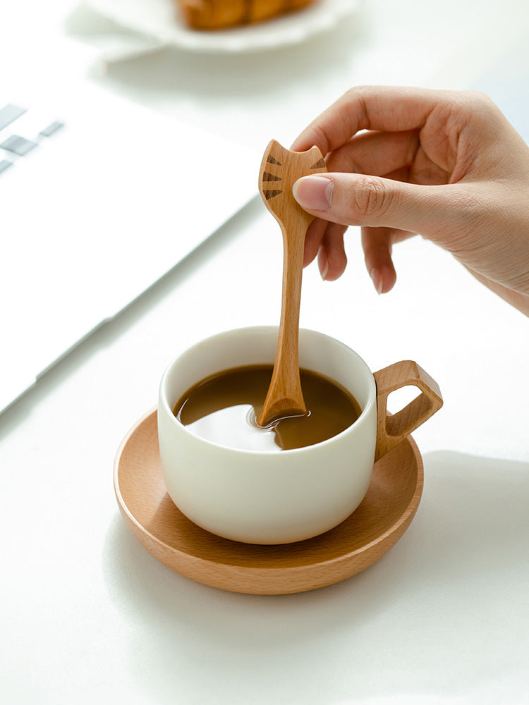 Exquisite Minimalist Ceramic Coffee Cup - Stylish and Artistic Drinkware