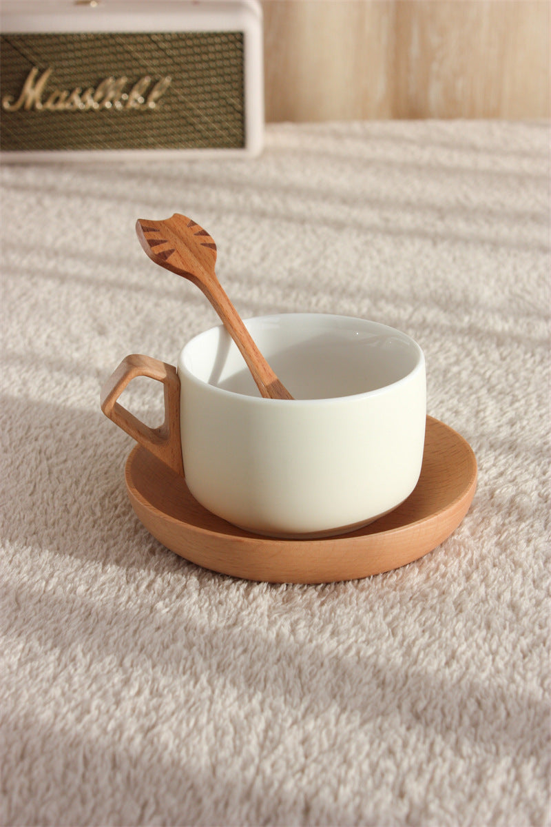 Exquisite Minimalist Ceramic Coffee Cup - Stylish and Artistic Drinkware