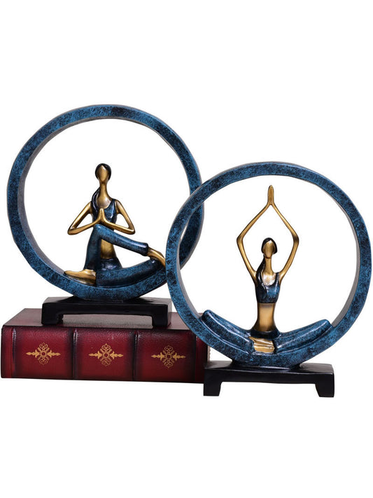 Exquisite Yoga Sculptures, Artistic Home Office Decorations, Holiday Gifts