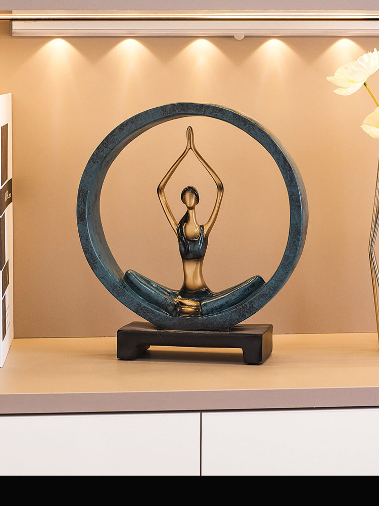 Exquisite Yoga Sculptures, Artistic Home Office Decorations, Holiday Gifts