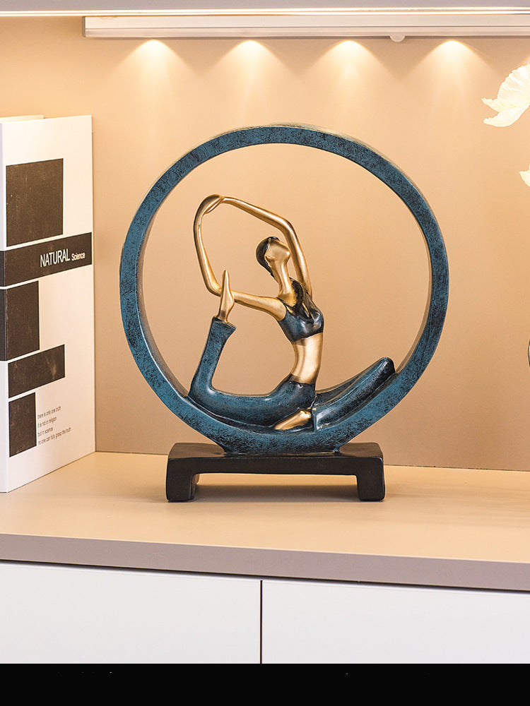 Exquisite Yoga Sculptures, Artistic Home Office Decorations, Holiday Gifts