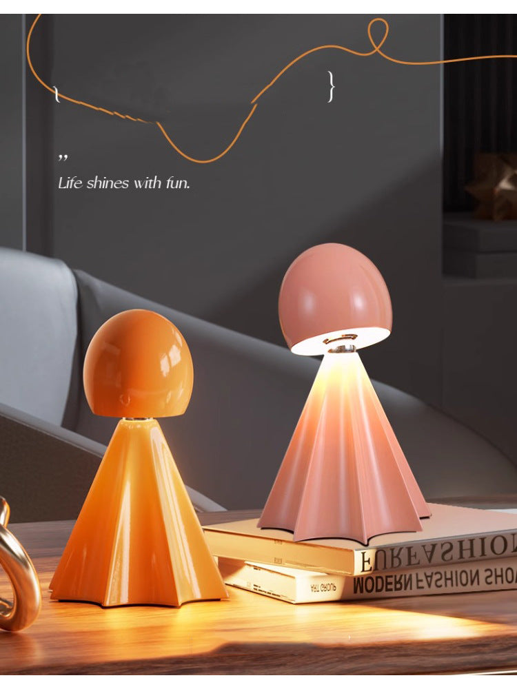 Fashionable Charging Led Table Lamp, Romantic Night Light, Gift Idea