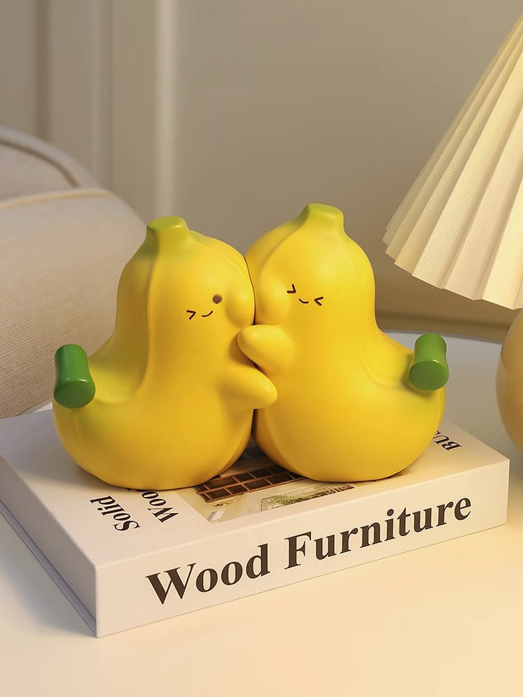 Fun Cartoon Banana Book Stand, Desktop Decorative Ornament