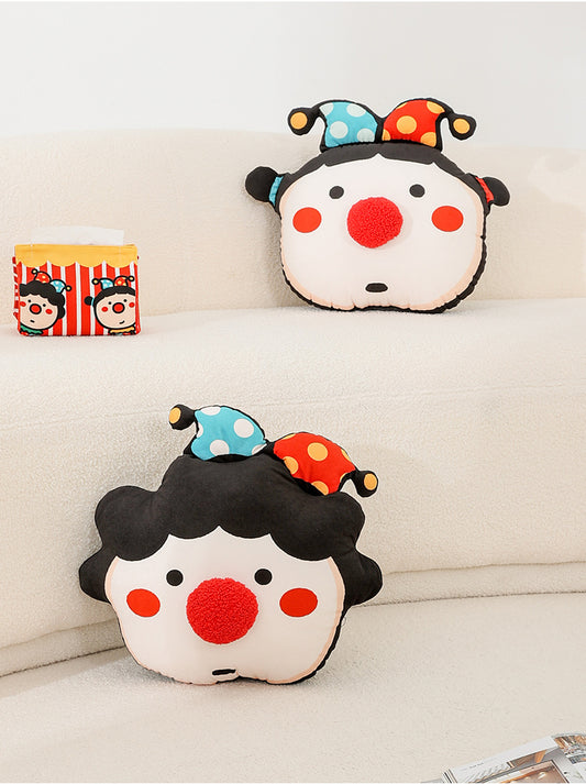 Fun Circus Clown Plush Toy Pillow Cushion,Creative Gift