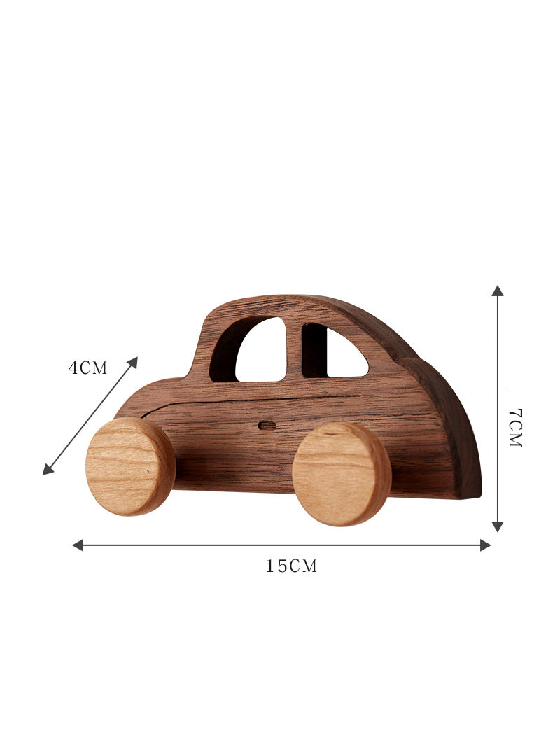 Fun Wooden Car Wall Hook, House Decoration