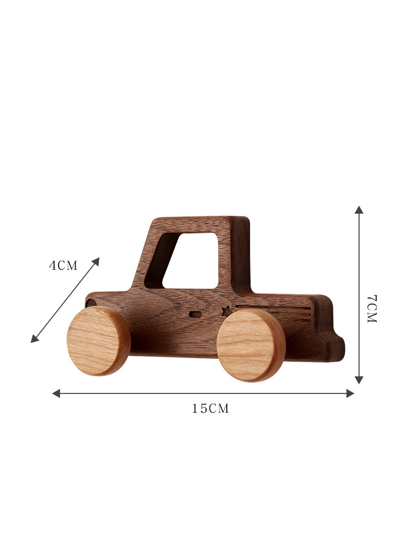 Fun Wooden Car Wall Hook, House Decoration