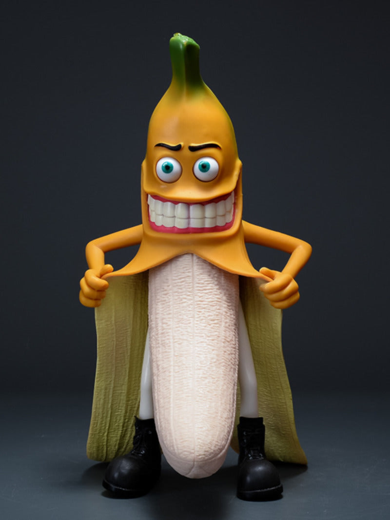 Funny Banana Decor Figurine,with Liquid Dispenser