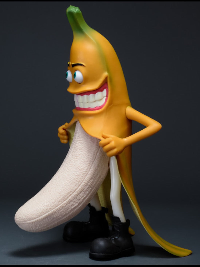 Funny Banana Decor Figurine,with Liquid Dispenser