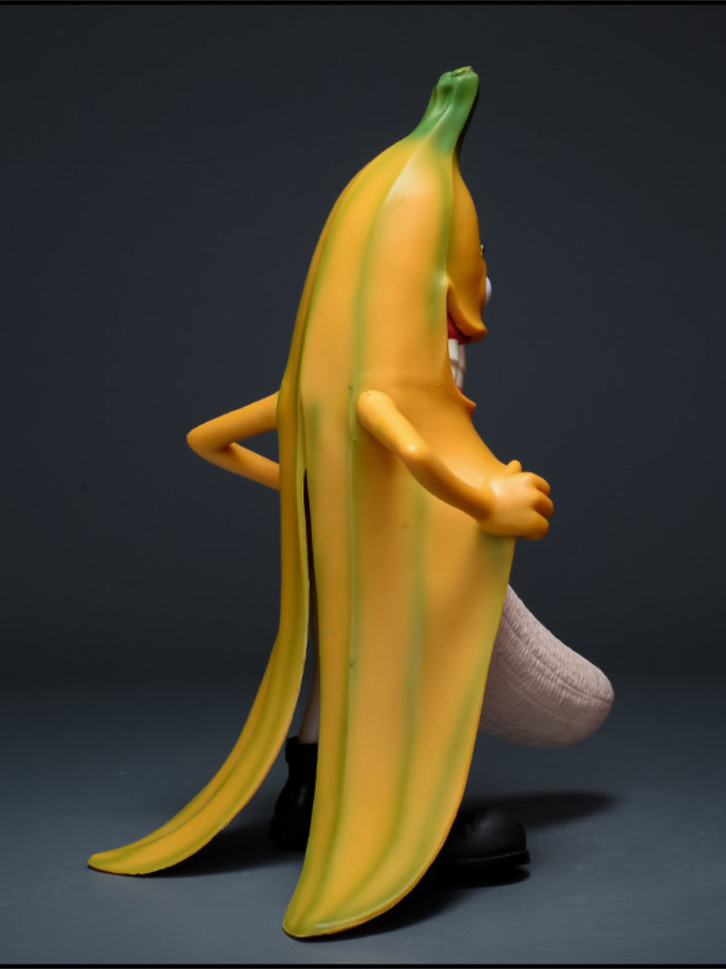 Funny Banana Decor Figurine,with Liquid Dispenser